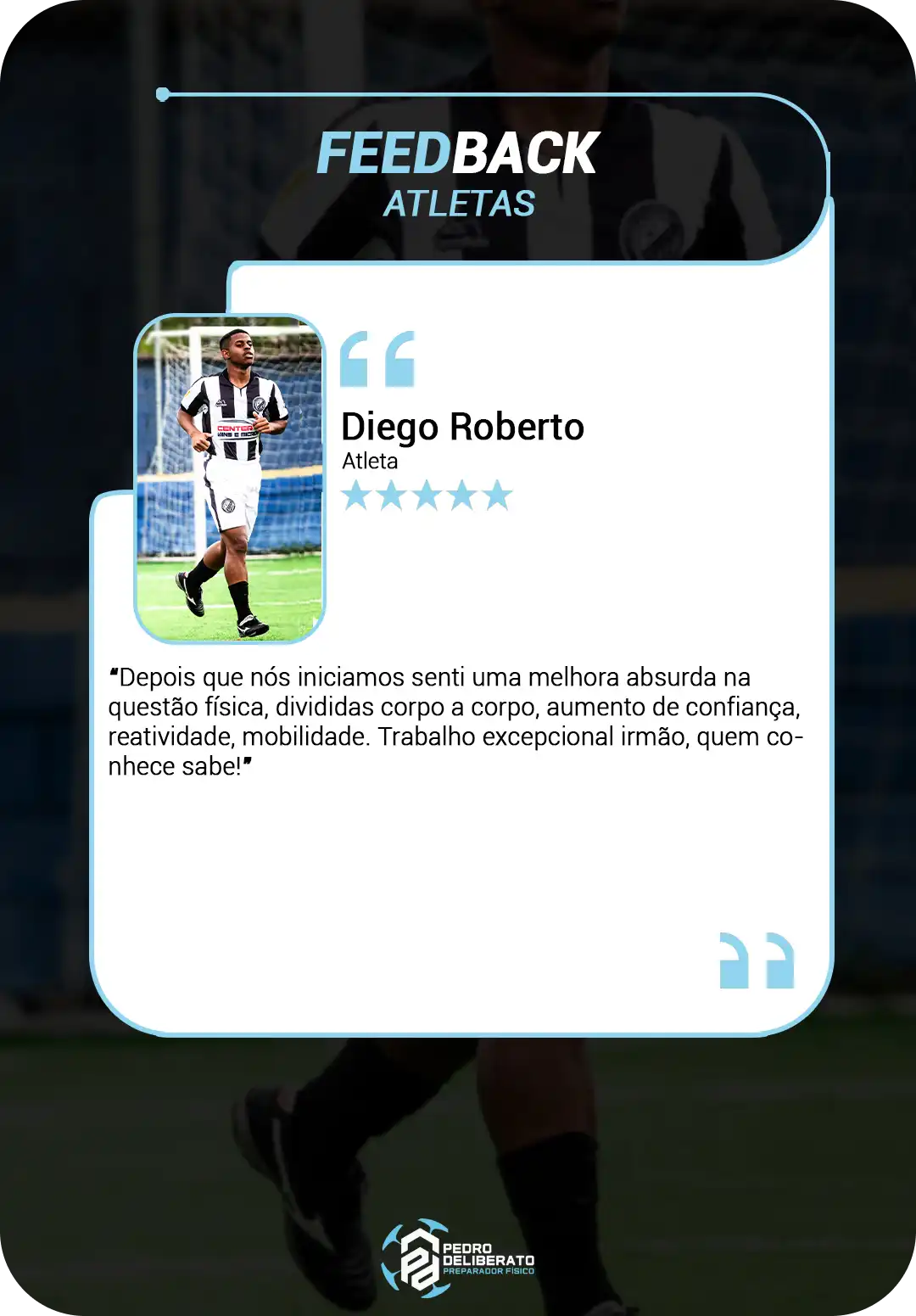 Treinamento de alto rendimento no futebol com Pedro Deliberato